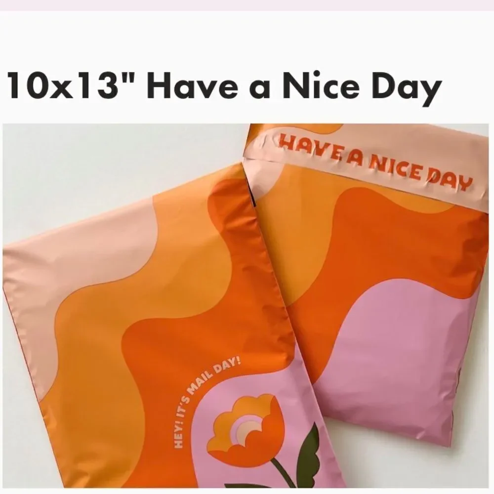 Poly Mailers Mix Sizes 35 poly mailers 35 stickers
